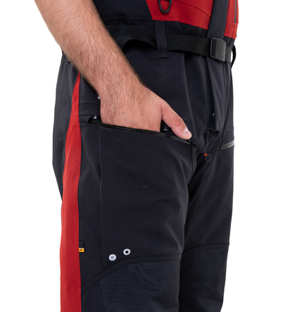 Męski kombinezon zimowy ocieplany WARMGUARD EXTREME Graff Czerwony (220-O-B-4) 16