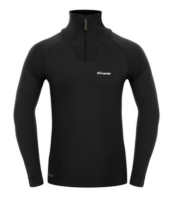 Męski golf termoaktywny DUO SKIN 300 Graff czarny (902-1) 1