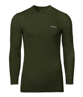 Graff Herren Thermo-Langarmshirt DUO SKIN 100 Flaschengrün (911-7) 1