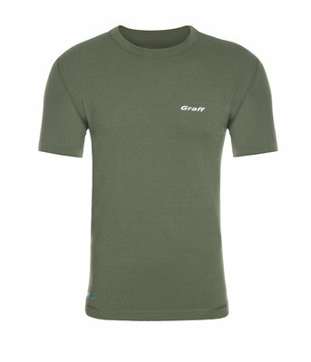 Graff Herren Thermo-T-Shirt DUO SKIN 200 Oliv (908) 1