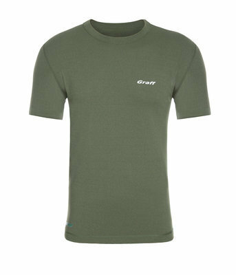 Graff Herren Thermo-T-Shirt DUO SKIN 200 Oliv (908) 1