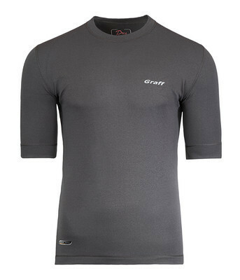 Graff Men's DUO SKIN 200 Thermal T-Shirt Graphite (908-2) 1