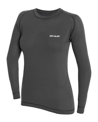 Graff Damen Thermo-Langarmshirt DUO SKIN 100 Graphit (911-2-D) 1
