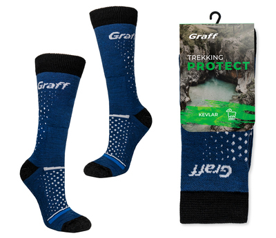 Skarpety  z wełny Merino Trekking Protect 060 1