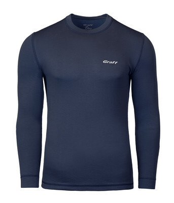 Graff Herren Thermo-T-Shirt DUO SKIN 300 Dunkelblau (901-3) 1