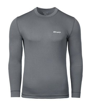 Graff Men's DUO SKIN 300 Thermal T-Shirt Graphite (901-2) 1