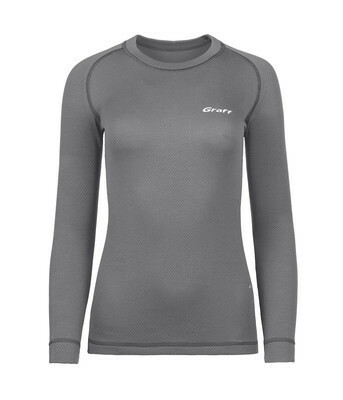 Graff Damen Thermo-Langarmshirt DUO SKIN 300 Graphit (901-2-D) 1