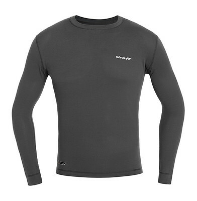 Graff Men's DUO SKIN 100 Thermal T-Shirt Graphite (911-2) 1