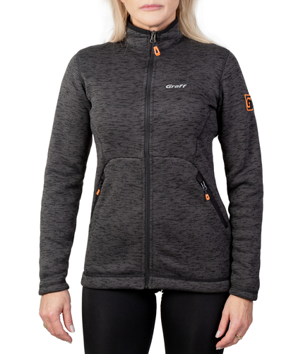 Graff Women's Warm Outdoor Sweatshirt Black (230-BL-2-D) 1