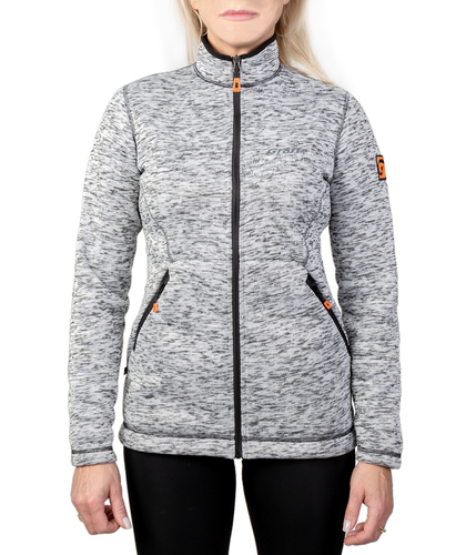 Graff Women's Warm Outdoor Sweatshirt White Melange (230-BL-8-D) 1