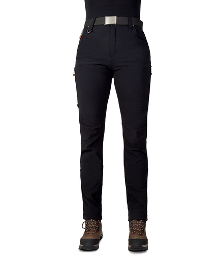 Graff Women's Elastic Outdoor Pants Black (710-1-D) 1