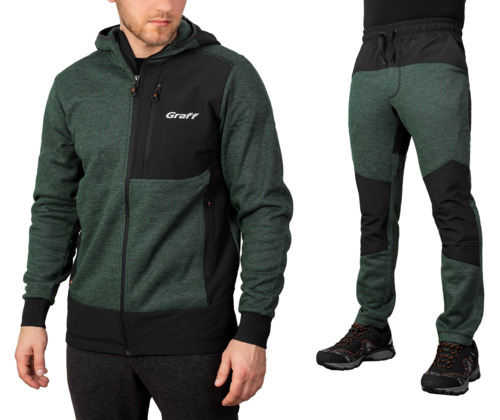 Graff Herren-Fleece-Set Grün (233-P-BL/233-P-SP) 1