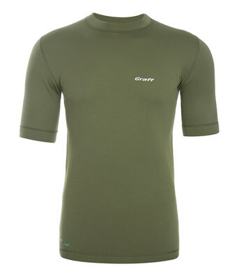 Graff Herren Thermo-T-Shirt DUO SKIN 300 Olivgrün (903) 1