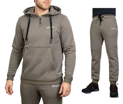 Graff Men's Olive Tracksuit (232-BL-13/232-SP-13) 1
