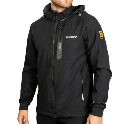 Graff Men's Fishing / Outdoor Softshell Jacket Green (561-S) 1
