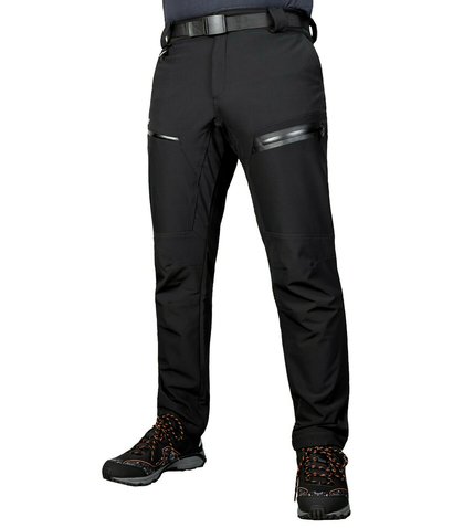 Graff Herren-Outdoor-Softshellhose Schwarz (761-S-1) 1