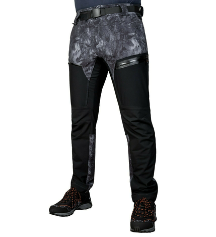 Graff Herren Outdoor-Softshellhose Carbon (761-S-8) 1