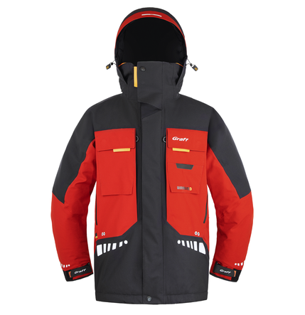Graff Men's Insulated Winter Jacket WARMGUARD Red (619-O-B-4) 1