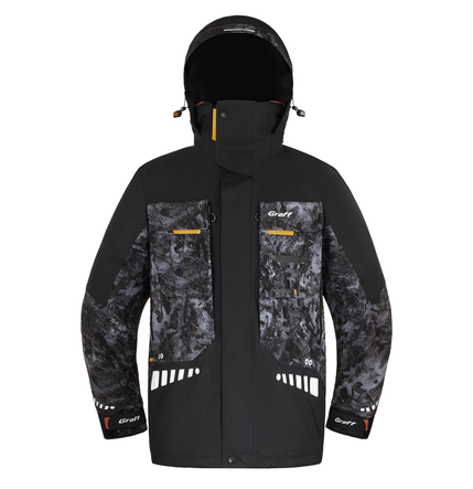 Graff Men's Insulated Winter Jacket WARMGUARD Carbon (619-O-B-8) 1