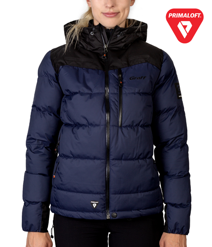 Graff Women's PrimaLoft® Quilted Jacket Blue 654-O-3-D 1
