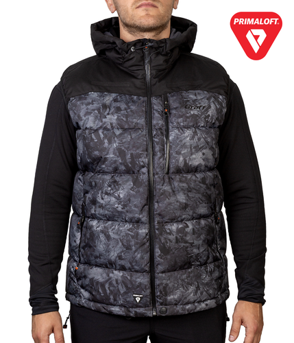 Graff Men's Insulated PrimaLoft® Vest Carbon (445-O-8) 1