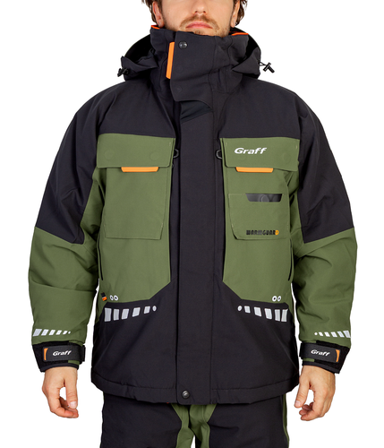 Graff Herren-Thermo-Winterjacke WARMGUARD Grün (619-O-B-7) 1