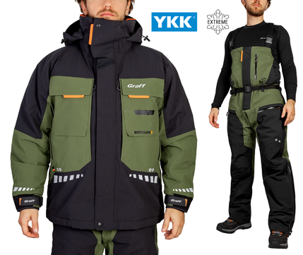Graff Herren Thermo-Winteranzug WARMGUARD EXTREME Grün (220-O-B-8) 1