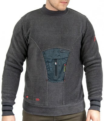  Męski sweter wędkarski Graff czarna (818-S-P) 1