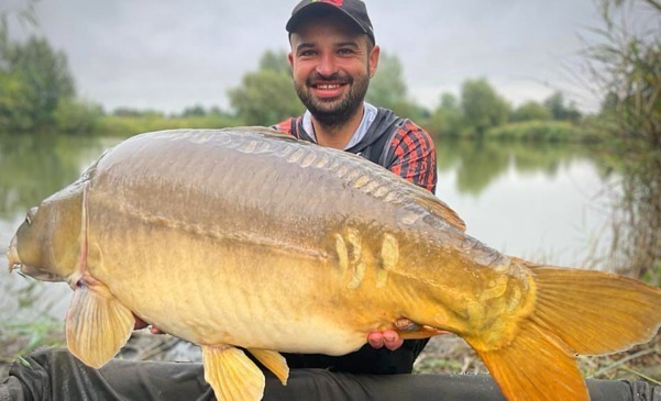 Ponad 20 kilogramowy karp od Huberta z Graff Team